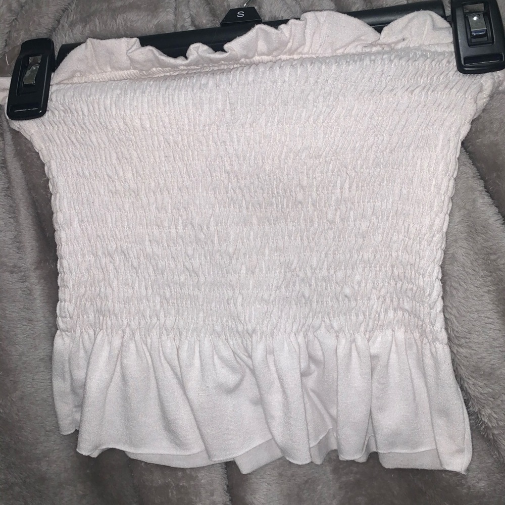 White tube top